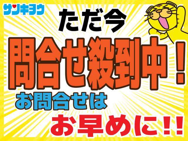全車除菌済！ご安心してご覧下さい！