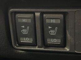 【シートヒーター】寒い日に重宝するシートヒーター！エアコンより早く温まってくれるので寒がりの人も安心ですね♪エアコンの温風は乾燥するから苦手、という方にもをおすすめです。