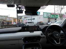 運転席からの視界も良好！周りも見やすく運転楽々！