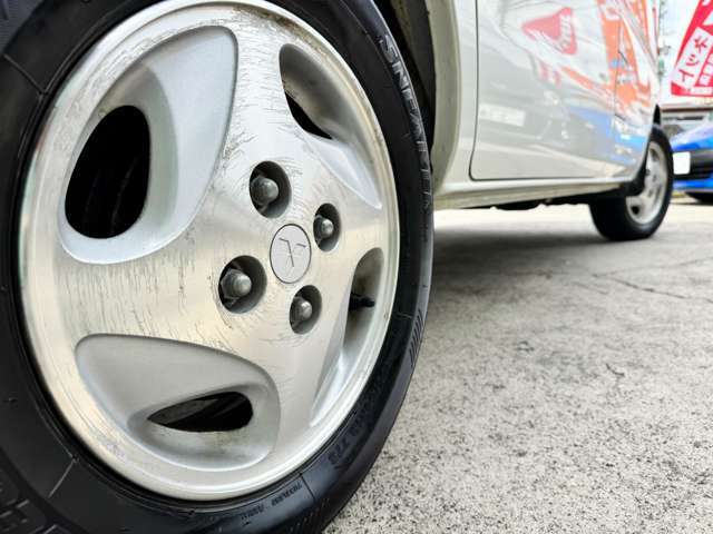 ご納車までに別のアルミカスタマイズも可能です！ぜひご相談ください！