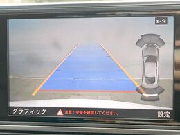 ●ガイドライン付きバックカメラ：不安な駐車もこれで安心！ガイドライン付きなので狭い箇所での駐車もラクラクです！