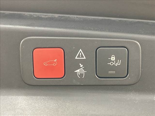 【電動リアゲート】ボタンひとつで大きなゲートも簡単に開閉可能です。高級車ならではの装備は嬉しいですね。