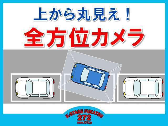 ★インテリジェントアラウンドビューモニター★空から見ているような視点でクルマの周囲が確認できるモニターです！