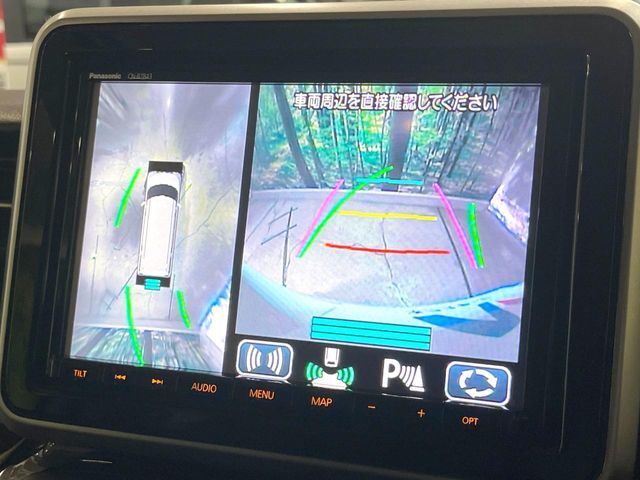【全方位モニター用カメラ】専用のカメラにより、上から見下ろしたような視点で360度クルマの周囲を確認することができます☆死角部分も確認しやすく、狭い場所での切り返しや駐車もスムーズに行えます。