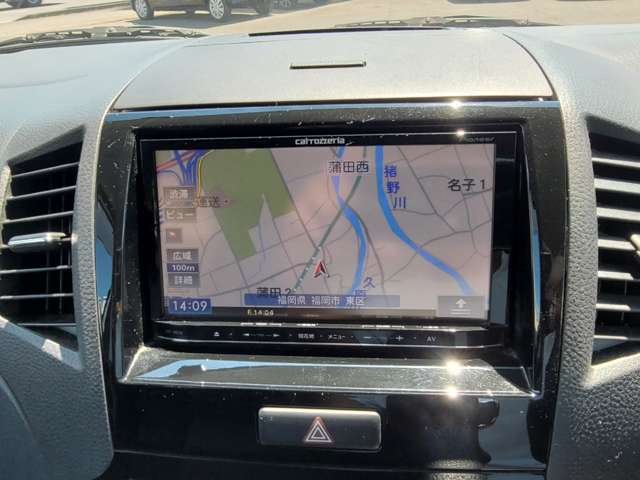 カロッツェリアメモリナビフルセグTV＆Bluetooth接続機能☆テレビは走行中もご覧いただけます☆