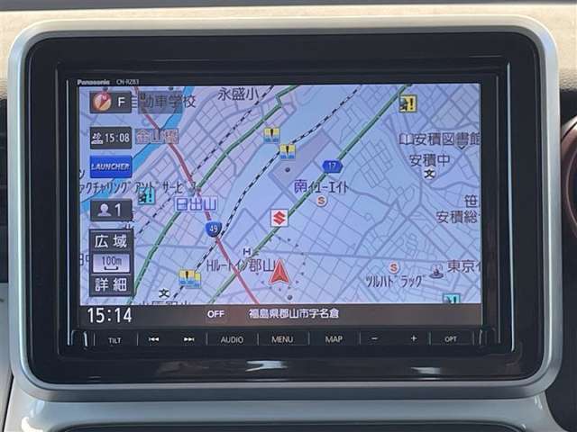 パナソニック製ナビゲーション　CN-RZ83　遠出も安心♪