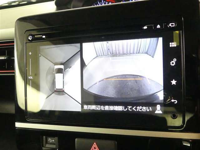 バックガイドモニターで、後方を確認しながら安心して駐車することができます。運転初心者も熟練者も必須の機能ですよ！