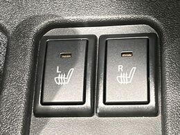 【シートヒーター】寒い日に重宝するシートヒーター！エアコンより早く温まってくれるので寒がりの人も安心ですね♪エアコンの温風は乾燥するから苦手、という方にもをおすすめです。