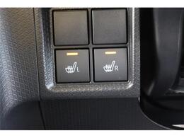 運転席/助手席シートヒーター付です。
