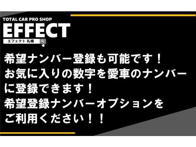 Aプラン画像：希望ナンバープラン！ぜひ、ご利用くださいませ！