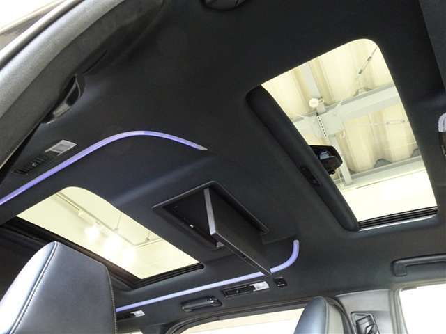 ツインムーンルーフを装備しています。