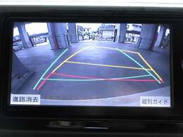 死角部には、後方の確認に便利なバックモニター付で安心です♪