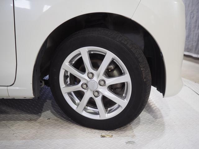 実車はアルミホイール組みの夏用タイヤを装着しています。