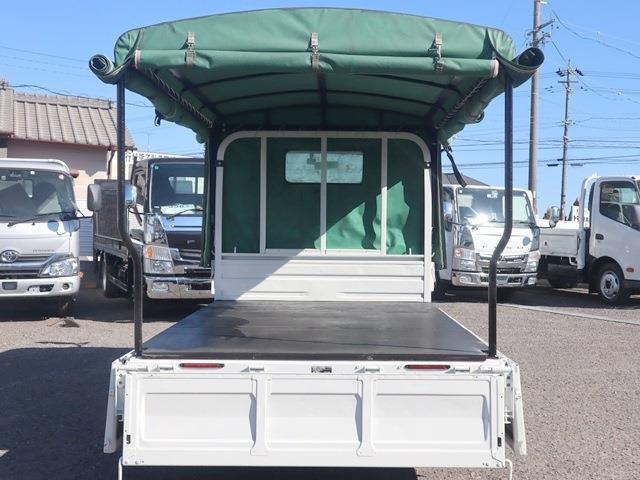 トヨタ トヨエース 平ボディ 積載1.5t 幌付 5MT 2017年 9.9万
