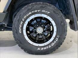 MKW17インチAW　TOYOオープンカントリーR/Tをインストール！