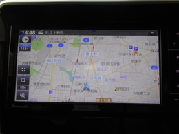 遠くへのお出掛けの際に役立つナビ付きです。