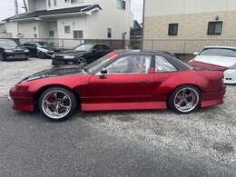 迫力のあるフェンダーサイズ