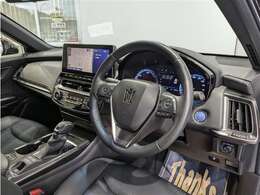 見通しのよいすっきりとした視界で、誰でも運転しやすいです。運転のしやすさは疲れにくさにも繋がりますよ♪