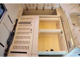 マット下は収納がございます◎