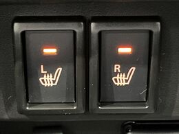 【シートヒーター】寒い日に重宝するシートヒーター！エアコンより早く温まってくれるので寒がりの人も安心ですね♪エアコンの温風は乾燥するから苦手、という方にもをおすすめです。