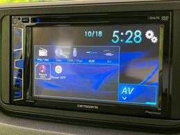 【ディスプレイオーディオ】視認性が高いディスプレイオーディオを装備♪操作性も良好で直感的なソース選択が可能です。