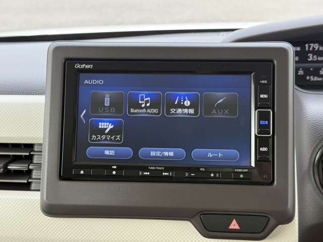 Bluetoothオーディオ・フルセグTVの再生が可能です！