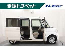 広い開口部＆低い床で乗り降りラクラク♪