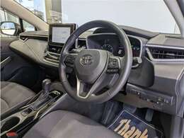 見通しのよいすっきりとした視界で、誰でも運転しやすいです。運転のしやすさは疲れにくさにも繋がりますよ♪