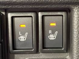 【シートヒーター】寒い日に重宝するシートヒーター！エアコンより早く温まってくれるので寒がりの人も安心ですね♪エアコンの温風は乾燥するから苦手、という方にもをおすすめです。