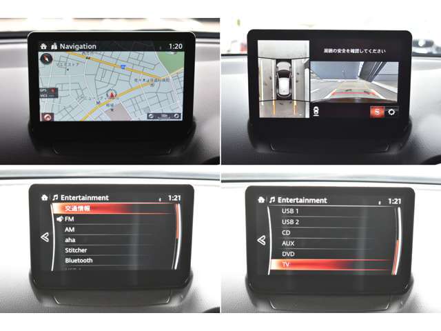 8インチ純正ナビ　360°ビューモニター　地デジ/CD/DVD/FM/AM/USB/Bluetooth/その他詳細については店頭でお確かめください。