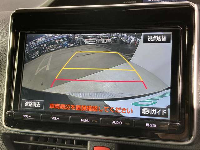 便利な【バックカメラ/バックモニター】で安全確認もできます。駐車が苦手な方にもオススメな便利機能です！！！