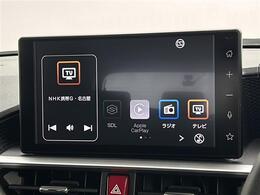 【ディスプレイオーディオ】スマホに接続すれば「Apple CarPlay」または「Android Auto」から、アプリのナビや電話・メッセージ・音楽などが利用できます！