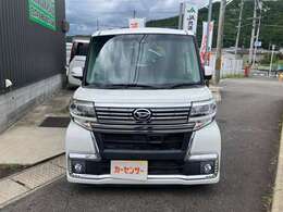 ダイハツ　タントカスタムXトップエディションです。平成27年式で走行距離は5.3万キロ。修復歴はございません。