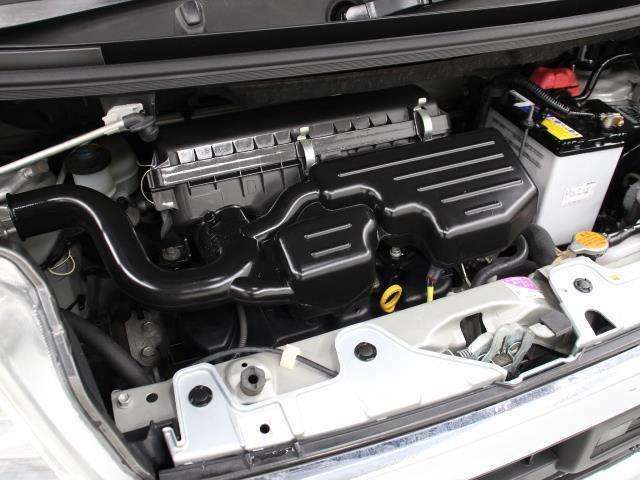 KF-VE4型 658cc 直3 DOHC エンジン搭載、FF駆動です。
