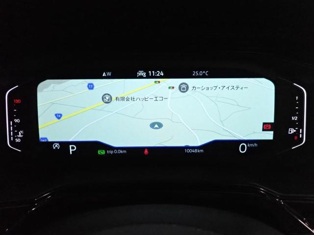 メーター内の表示はお好みにカスタマイズすることができます。
