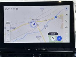 【ナビゲーション】ナビゲーションシステムも装備！不慣れな場所へのドライブも安心です。