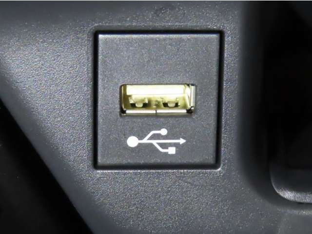 USB端子を装備しております。