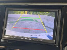 【バックカメラ】駐車時に後方がリアルタイム映像で確認できます。大型商業施設や立体駐車場での駐車時や、夜間のバック時に大活躍！運転スキルに関わらず、今や必須となった装備のひとつです！
