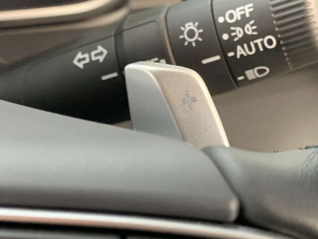 パドルシフトでマニュアル感覚の運転をお楽しみ頂けます