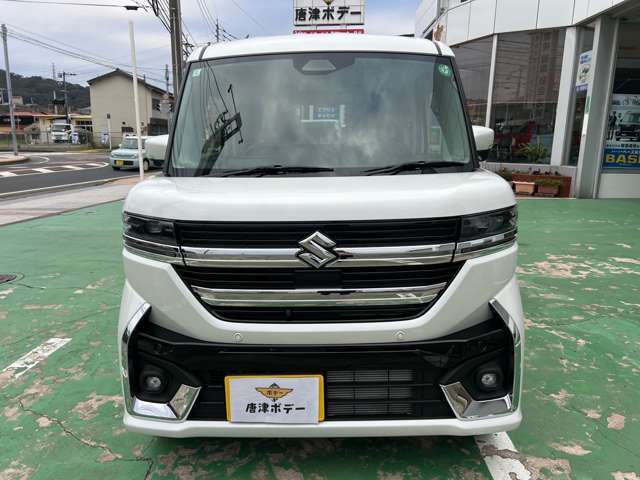 フルモデルチェンジした新型スペーシアカスタムになります♪
