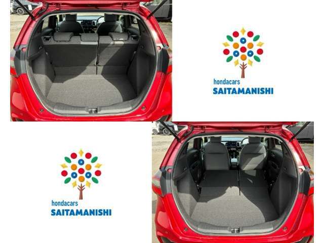 大容量のラゲッジスペースです。