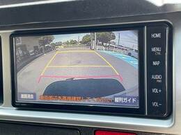 【カラーバックモニター】を装備しております。リアの映像がカラーで映し出されますので日々の駐車も安心安全です。