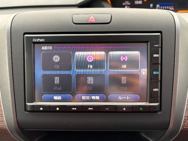 ナビ機能だけではありません、CD、BlueTooth等、オーディオ機能も充実しています。