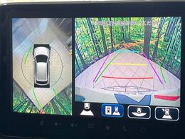 【全方位モニター用カメラ】専用のカメラにより、上から見下ろしたような視点で360度クルマの周囲を確認することができます☆死角部分も確認しやすく、狭い場所での切り返しや駐車もスムーズに行えます。