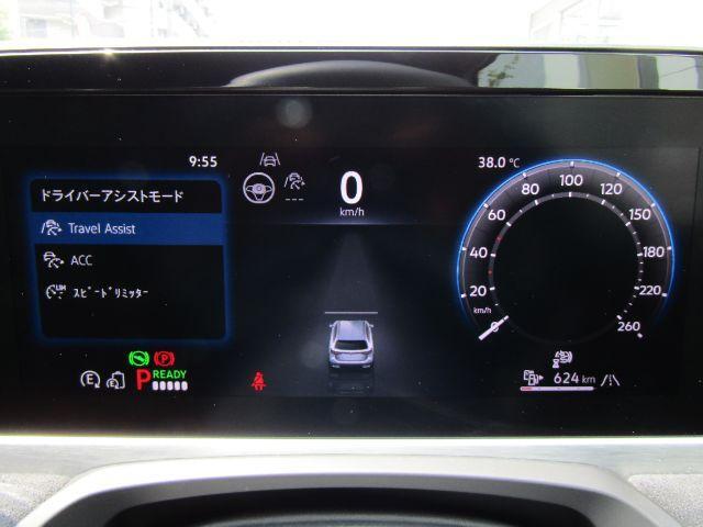アダプティブクルーズコントロール「ACC」 あらかじめ設定されたスピードを上限に自動で加減速を行い、一定の間隔を維持することで、長距離走行などでのドライバーの疲労を低減させます