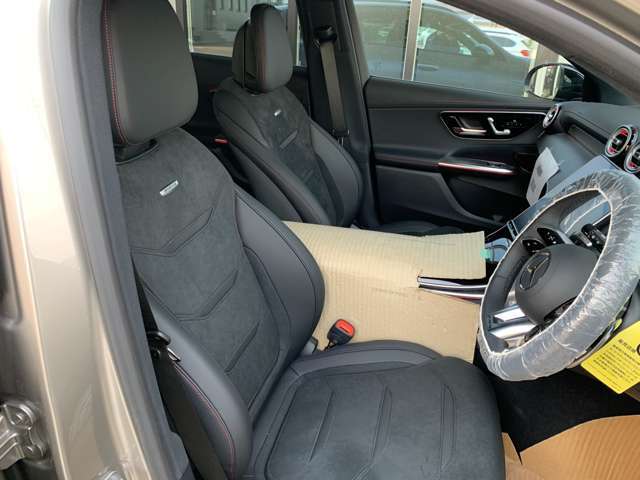 長時間の運転をしても疲れづらいシートです！