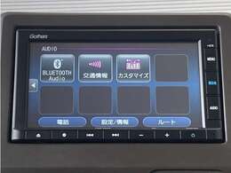 Bluetooth対応、CD再生機能付き。お好きな音楽を聴きながらのドライブは楽しいですよね～♪