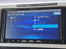 社外メモリナビ付き！DVD再生、フルセグTV、Bluetoothオーディオ、バックモニターと装備が充実しております！