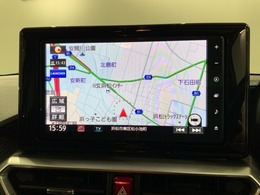 ナビ搭載です。知らない道も安心ですね！