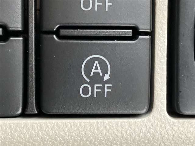 アイドリングストップです。燃費向上と環境保全を考えた良い機能ですね！